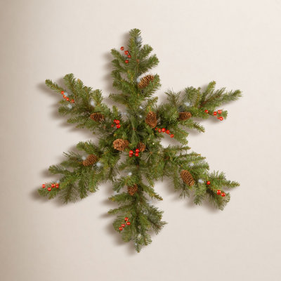 4" Pre-Lit Spruce Christmas Swag
