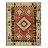 Tribal One-of-a-Kind 7'7" X 9'2" Hand Knotted Area Rug