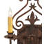 Applique murale 2 lumières 11 "de large Louisa