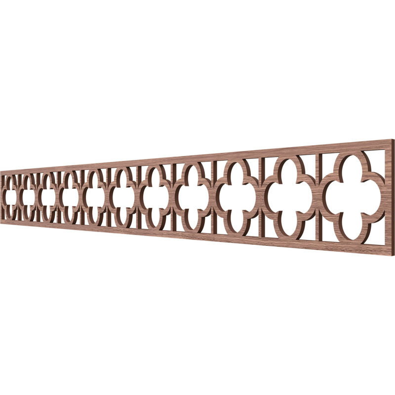 Moulure à panneau Woodall, H 6 po x l 46,5 po x P 0,375 po, Noyer