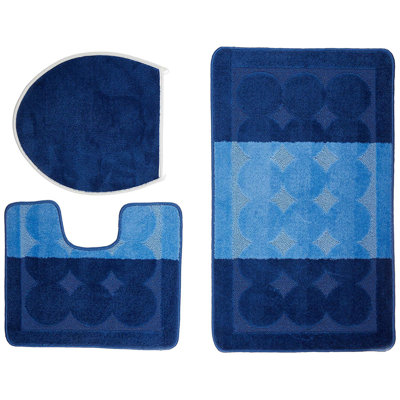 Ensemble de tapis de bain 3 pièces Occil
