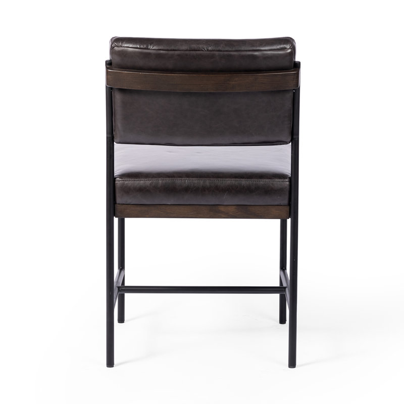 Popovich Dining Chair-Savile Flannel, Black