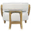 Fauteuil demi-tonneau Ammon Horn