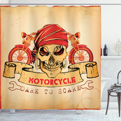 Shower Curtain with Hooks Included