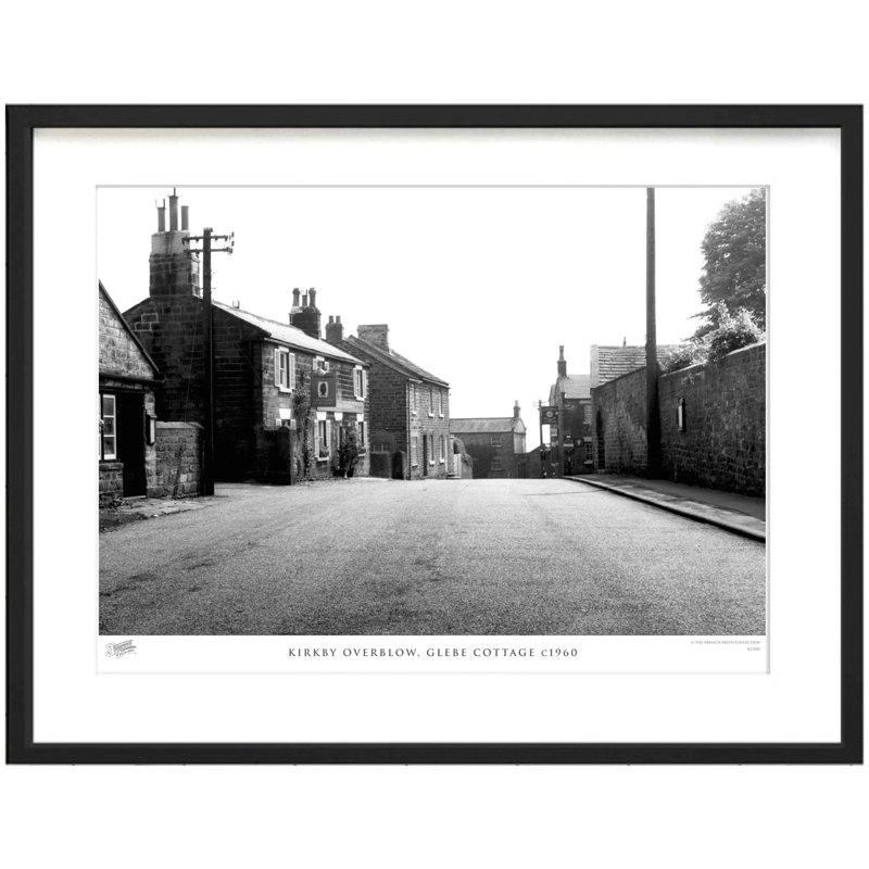 Kirkby Overblow, Glebe Cottage C1960 - Single Picture Frame Print, 40cm H x 50cm W x 2.3cm D