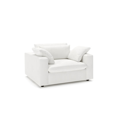 Chaise et demi rembourrée Remy