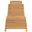 55cm Long Acacia Single Chaise