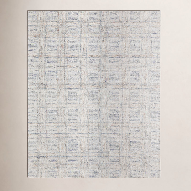 Tapis en laine / coton touffeté à la main Armando, Rectangle de 10 pi x 14 pi