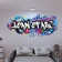 MySticky Graffiti Non-Wall Damaging Wall Decal | Wayfair