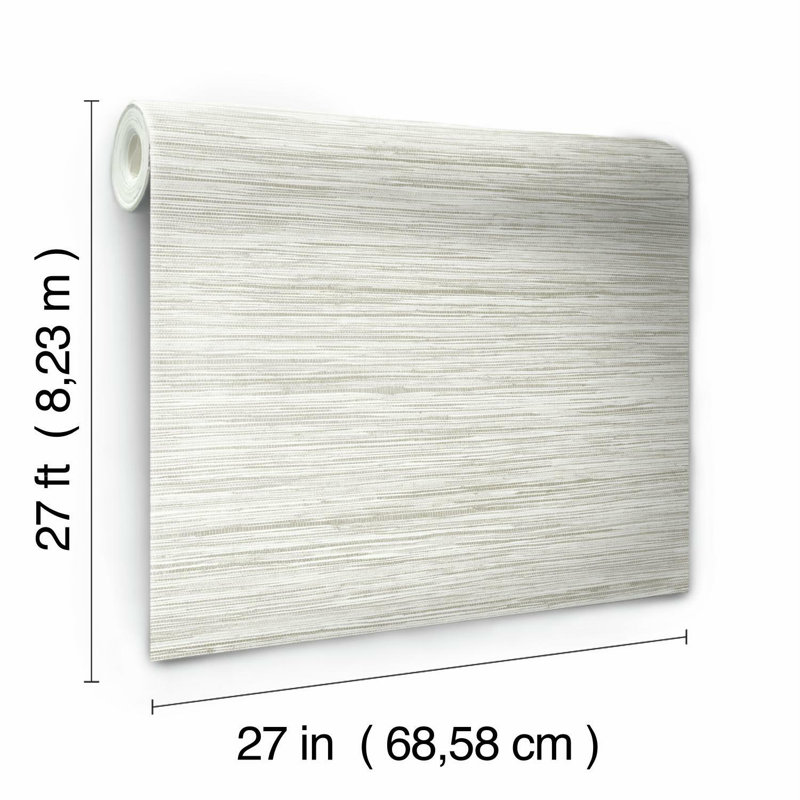 Vinyl Wallpaper Roll, Beige