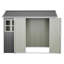 Storage Shed with Window for Garden, Patio, Backyard, Lawn-130365201