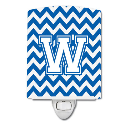Chevron Ceramic Night Light