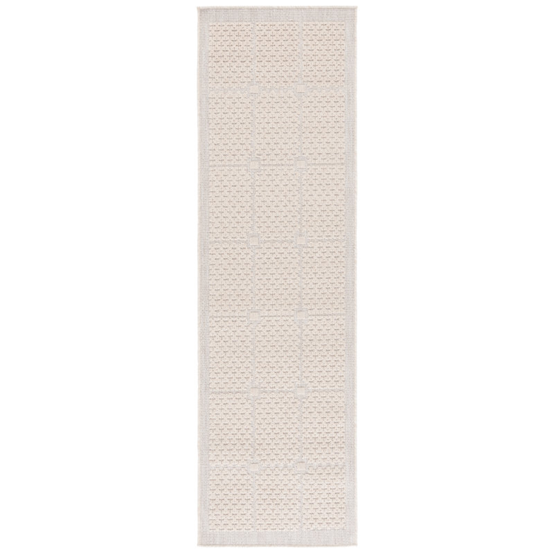 Tapis d'intérieur / extérieur de couleur unie Konley Performance, Tapis de couloir 2 pi 3 po x 8 pi