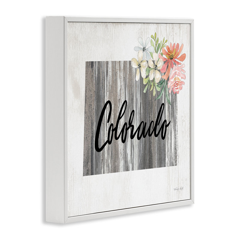 Shabby Elegance Colorado White, estampe numérique encadrée par Cindy Jacobs, Estampe numérique encadrée blanc bord de mer