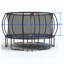Trampoline citrouille - hauteur du cadre: 90 cm