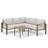 5-Person Metal Outdoor Sectional Sofa Set-1480686640-1496731252