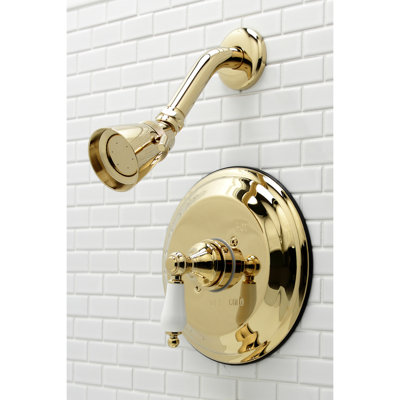Robinet de douche rétro avec valve brute