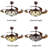Brais 42'' Ceiling Fan with LED Lights