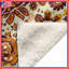 Couvertures florales à motif ornemental-123326163