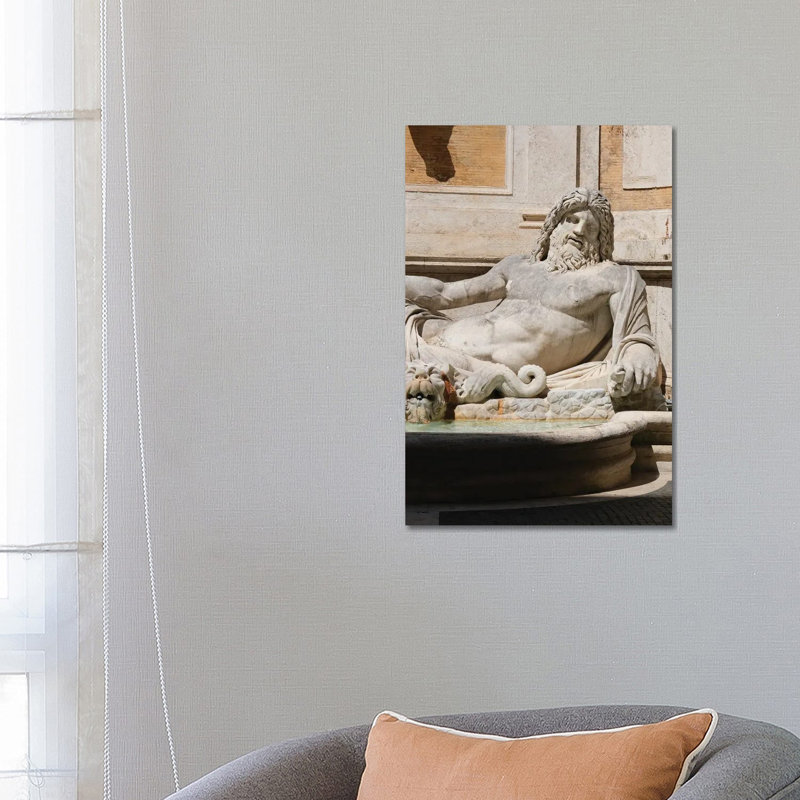 The Posseidon by Gilliard Bressan - No Frame Gallery-Wrapped Canvas Giclée on Canvas, 66.04 cm H x 45.72 cm W