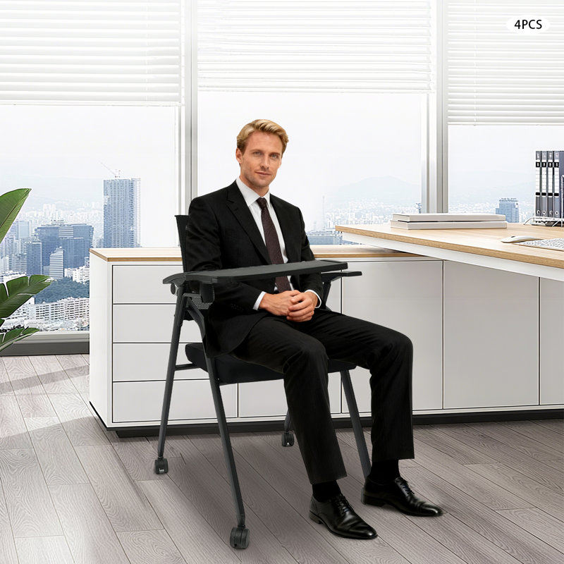 4 PCS Office Chair Chaise de conférence