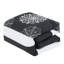 Ensemble d'édredon en microfibre noir / blanc 7 pièces-239111762