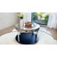 Table basse ronde éblouissante avec miroir en forme d'étoile et base stable