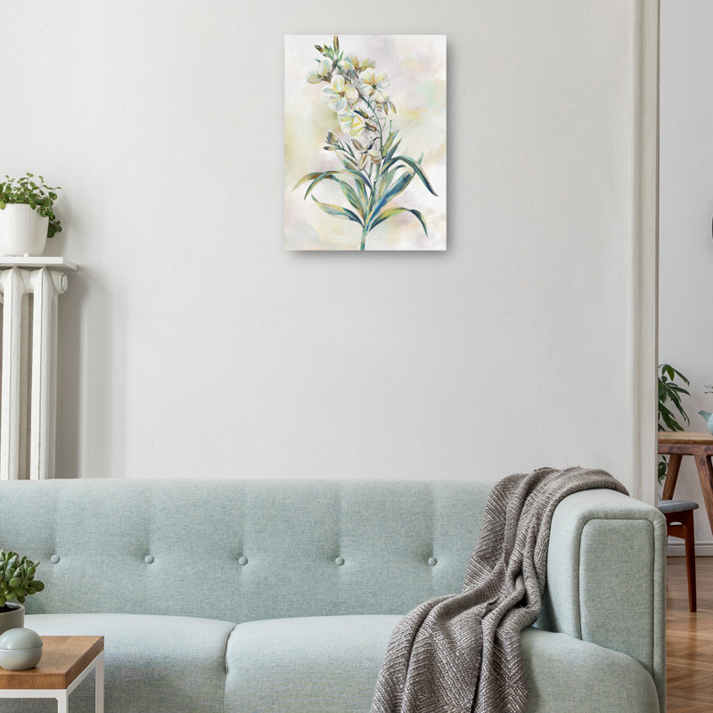 Botanical Whispers III Floral Canvas Art Print