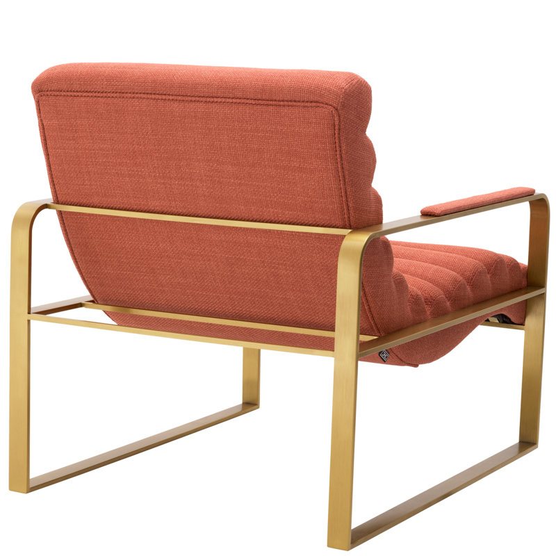 Olsen Armchair, Scalea Orange Polyester