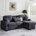 Dark Gray Chenille
