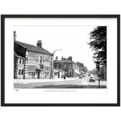 Hipperholme, Leeds Road C1965 - Single Picture Frame Print