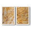 " Yellow Marble I " 2 - Pieces Painting Print-194934953-194934952