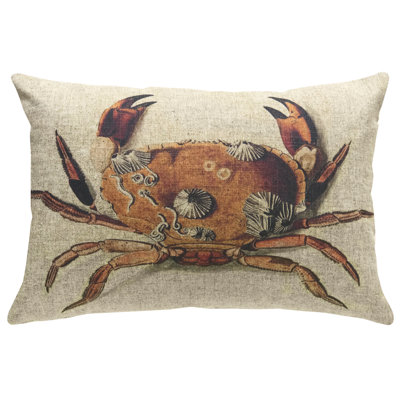 Linen Reversible Throw Pillow
