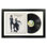 Fleetwood Mac "Rumours" Framed Vinyl Record Wall Art, LP Album Cover Display, Music Memorabilia Decor, Unique Gift for Vinyl Lovers