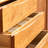 Multi-functional solid wood sideboard