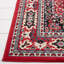 Tapis rouge bordeaux à motif oriental Modena-1428137051