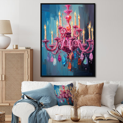 Lustre rose Pop Art Glamour - lustre