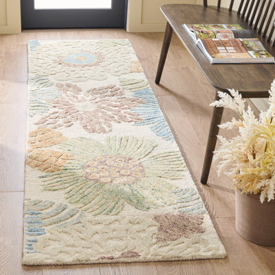 Jardin 466 Hand Tufted 80% Wool; 20% Cotton Floral Rug