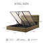 Lit plateforme tapissier avec rangement relevable-230709750-231838670