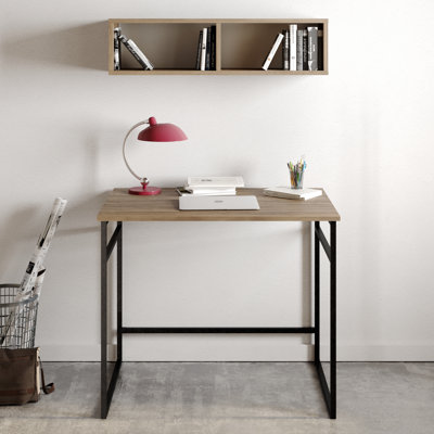 Amelea Metal Base Writing Desk