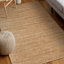 Tapis d'intérieur en jute de fibre naturelle fait à la main avec envers en coton Modern Farmhouse-91488848-124910767