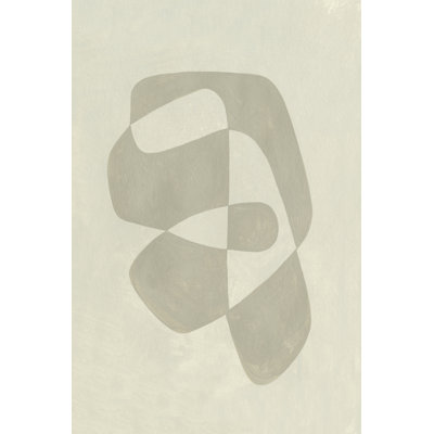 Soft Shape I by Emma Caroline - Painting on Canvas