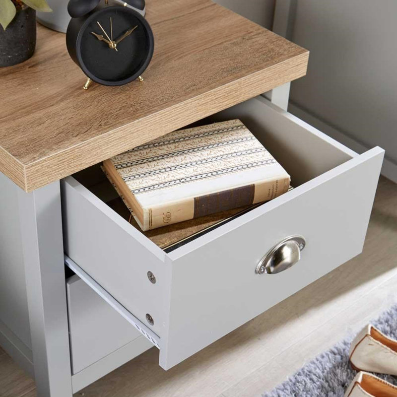 45 cm W Bedside Table