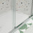 56"60"W X 72"H Sliding Shower Door, Sliding Door, With 1/4" Tempered Glass And Polished Chrome Finish 6072-124947430