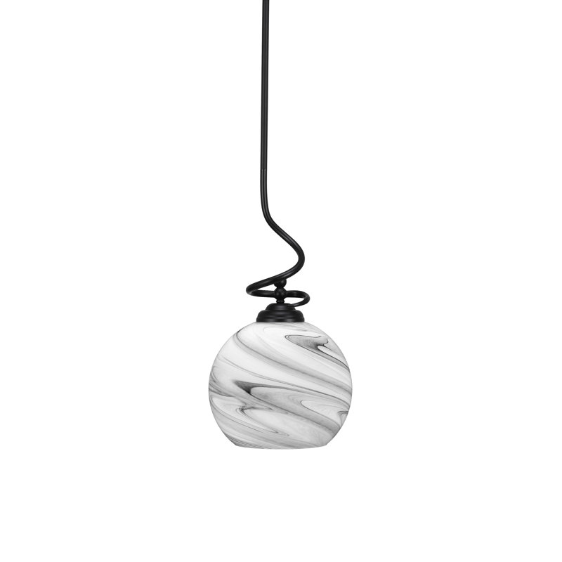 Luminaire suspendu Capri Capri, Noir mat