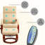 Fauteuil inclinable avec repose-pieds HOMcom