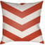 Housse et insert de coussin carré extérieur Litchfield Chevon-26961333-26961331
