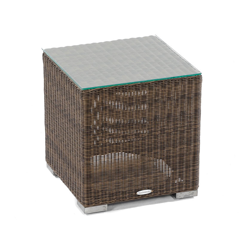 Table d'appoint en rotin