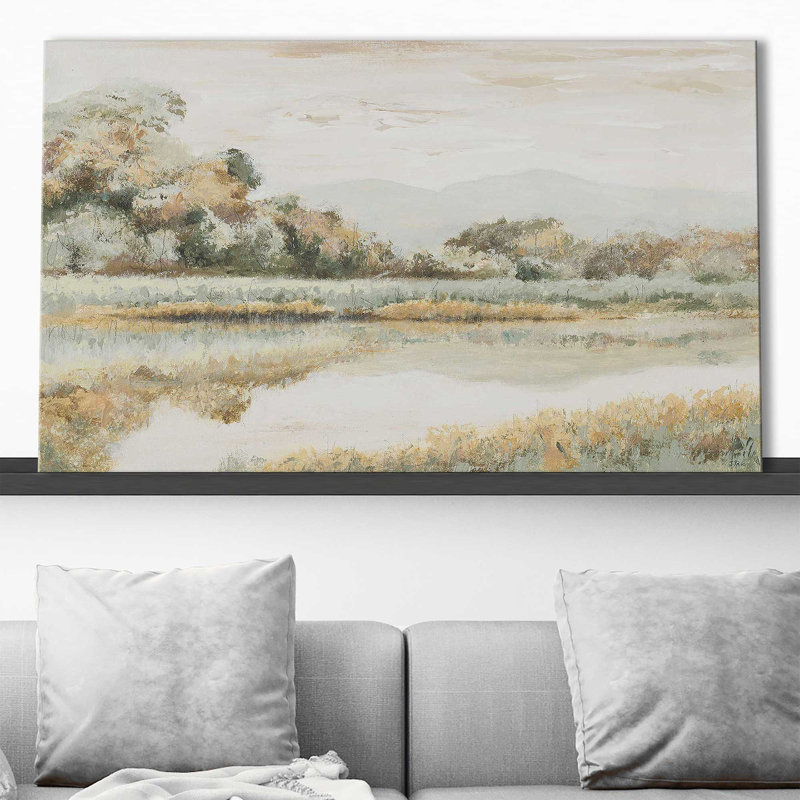 Rio Lindo - Peinture, L 60 po x H 36 po, Toile tendue