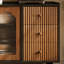 Buffet en bois de noyer brun-132392325